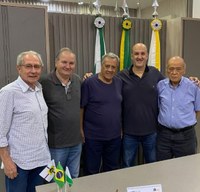 Câmara de Apucarana recebe empresários desportistas 