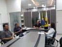 Diretoria do Conselho Municipal do Meio Ambiente se reúne com o presidente Molina