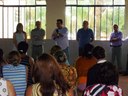 Entrega de calçamento no Distrito de Caixa de São Pedro