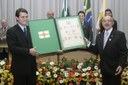 Fahed Daher recebe Diploma de Mérito em Tarefas Comunitárias