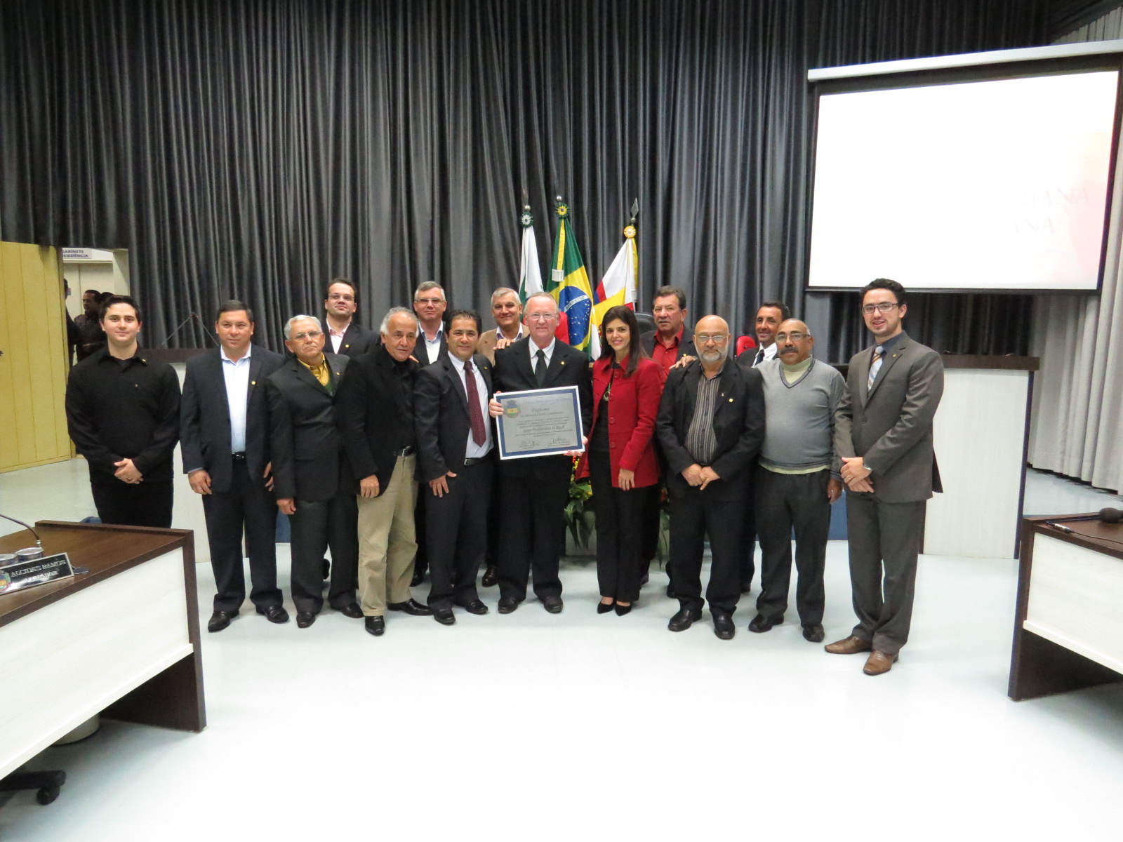 Igreja Presbiteriana do Brasil recebe Diploma de Méritos em Tarefas Comunitárias