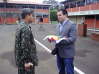Militares de Apucarana saem rumo ao Rio