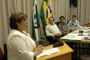 Ministra Márcia Lopes fala a vereadores de Apucarana