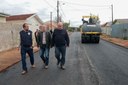 Tem início as obras de recape nas ruas do Jardim das Palmeiras no Distrito de Pirapó