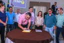 Vereadores participam com o prefeito Beto Preto de almoço para professores e funcionários da Educação