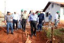 Vereadores vistoriam obras em andamento